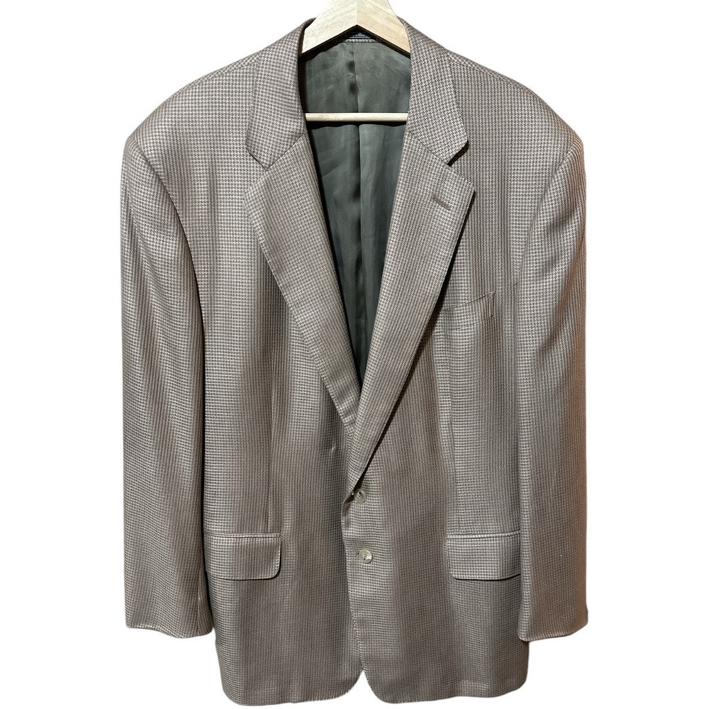 EUC - Ermenegildo Zegna Silk/Wool Sport Coat - Custom Tailored Size 44